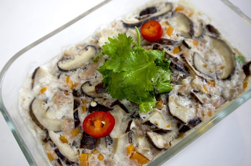 Steamed Salted Egg Whites