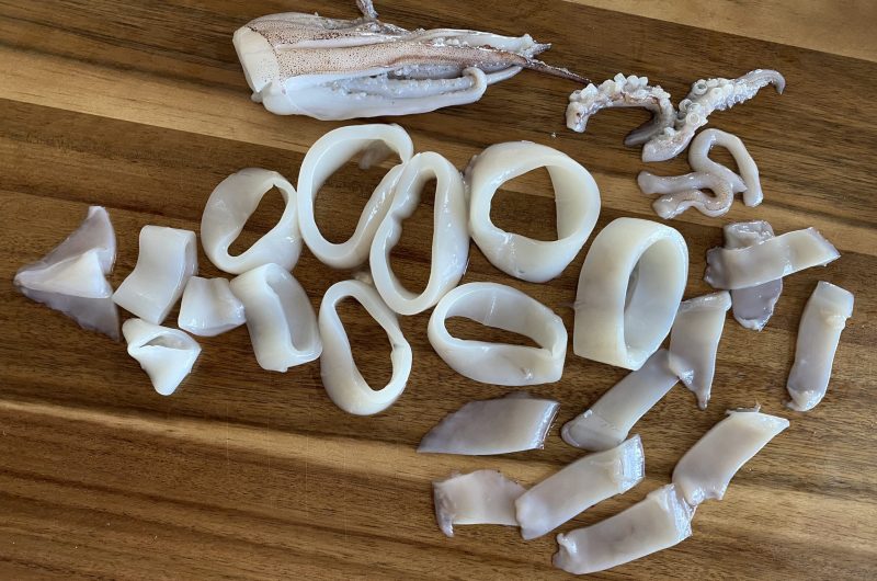 How to clean Squid/ Calamari